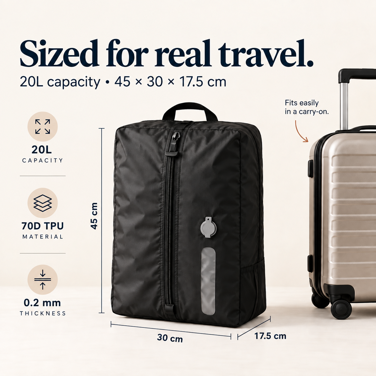 TrekFold™ Travel Compression Kit